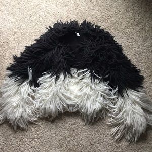 Shag Fringe Jacket/Cardigan